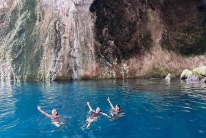 Vlora : grotte de Haxhi Ali, île de Sazan et péninsule de Karaburun