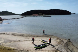 Vlore : Kayaking at Narta Lagoon