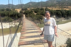 Vlore : Canyon de Nivica, Cascade de Peshtura et Pont de Brataj