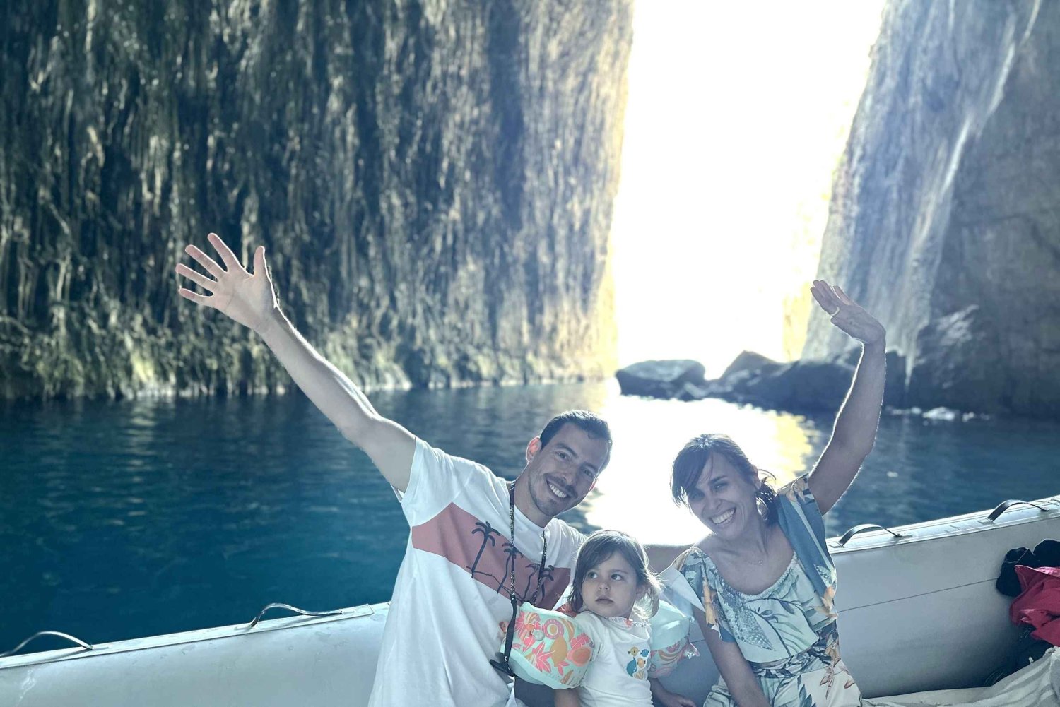 Vlore: Private Boat Tour Sazan Island & Haxhi Ali Cave