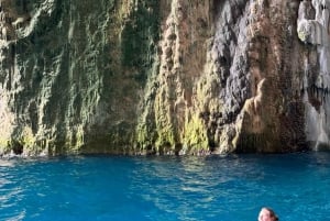 Vlorë: Private Boat Tour to Sazan - Haxhi Ali Cave-Karaburun