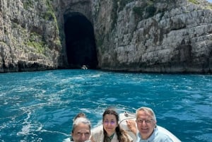 Vlorë: Private Boat Tour to Sazan - Haxhi Ali Cave-Karaburun