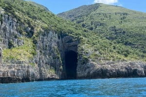 Vlorë: Private Boat Tour to Sazan - Haxhi Ali Cave-Karaburun