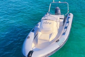 Vlorë : bateau rapide privé pour la grotte de Haxhi Ali et Karaburun