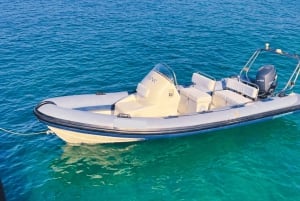 Vlorë : bateau rapide privé pour la grotte de Haxhi Ali et Karaburun