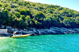 Valona: Tour privato in motoscafo al Parco Marino di Sazan-Karaburun