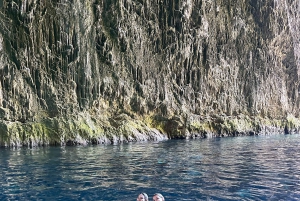 Vlore: Wyspa Sazan, jaskinia Haxhi Ali i rejs wycieczkowy Karaburun