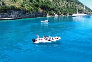 Vlore: Speedboot-Abenteuer zur Insel Sazan und zur Haxhi-Ali-Höhle