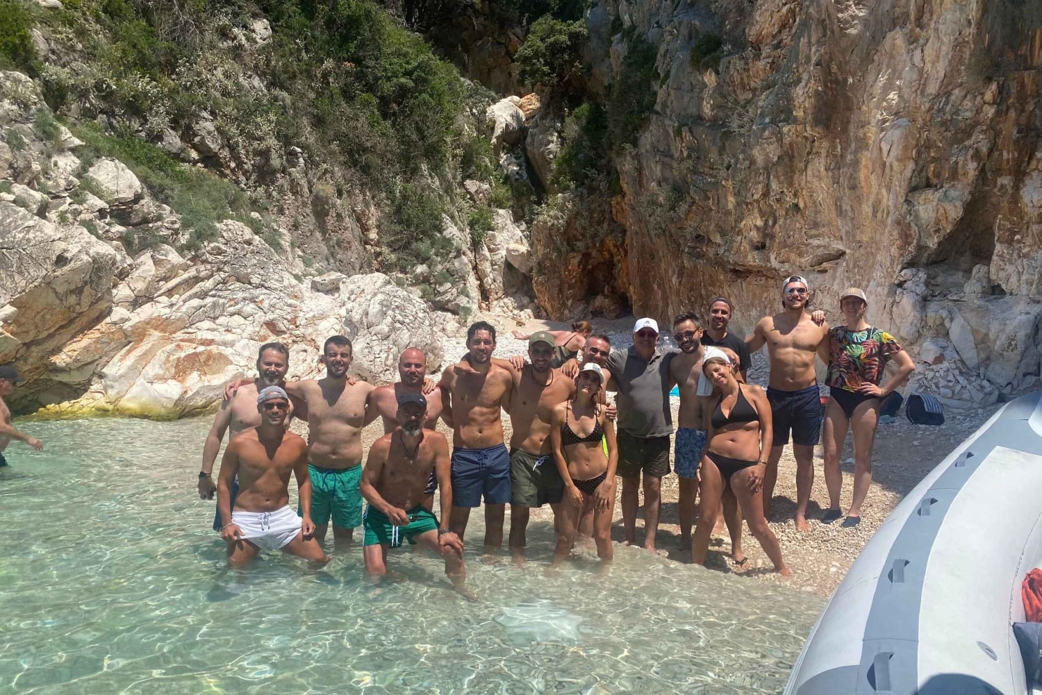 Vlorë: Speedboat Trip to Grama Bay w/ Snorkeling & Swimming