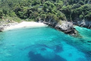 Vlorë: Speedboat Trip to Grama Bay w/ Snorkeling & Swimming