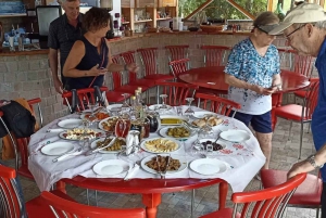 Saranda: Wine and raki tasting, local products.