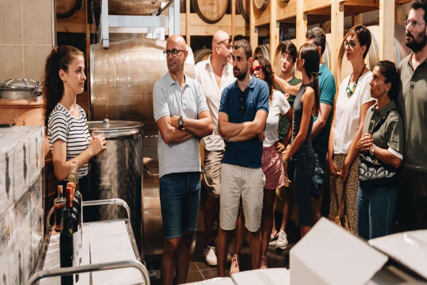 Тур с дегустацией вин, дополнительная экскурсия по винному двору и катание на каяках