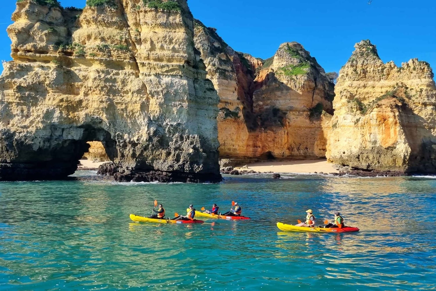 From Lagos: Kayak Experience in Ponta da Piedade