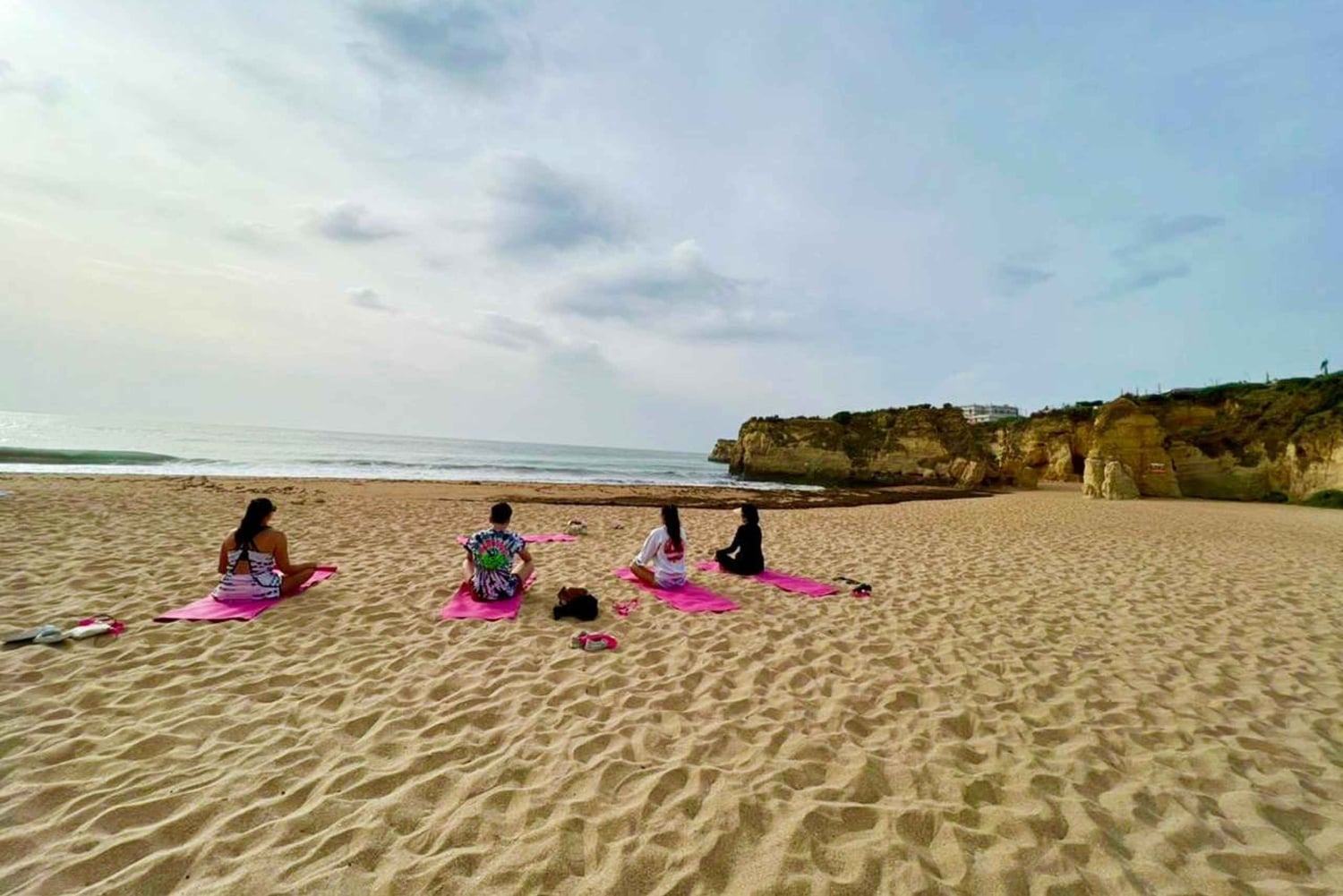 Morning Beach Yoga in Albufeira by el Sol Lifestyle