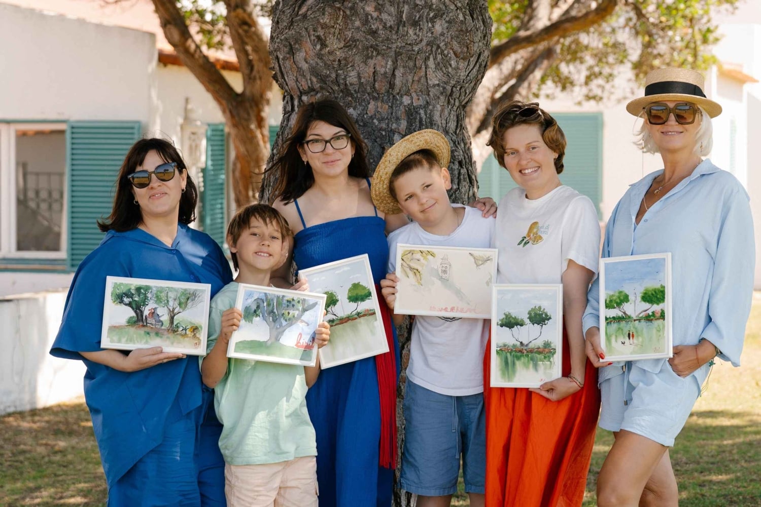 Seaside Watercolor Painting Workshop with Artist