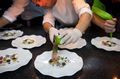 Preparing food