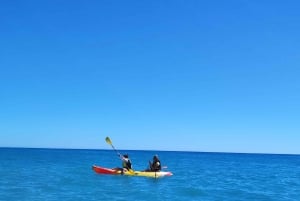 Benagil Beach: Guidad tur i kajak med grottor och klippor