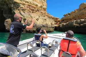 2 Hours Private Benagil Caves and Beaches Boat Tour