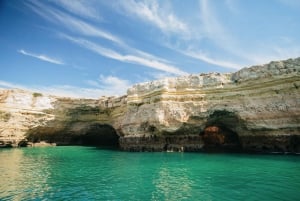 Albufeira: 2,5 Uur Benagil Grotten & Dolfijnen kijken