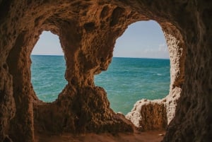 Albufeira: Benagilin luolaseikkailuretki, Algar Seco & Marinha