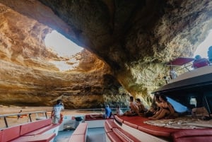 Albufeira: Algarven 3-tunnin Benagilin auringonlasku- ja rannikkoretki