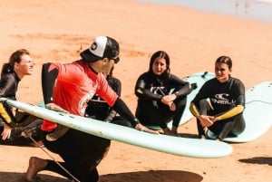 Albufeira: Beginner Surf Lesson