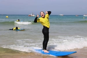 Albufeira: Beginner Surf Lesson