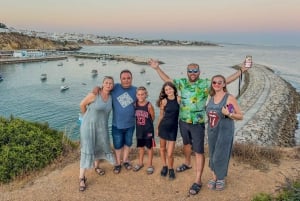Albufeira: Playa, Casco Antiguo y Falesia Recorrido en Tuk Tuk Eléctrico