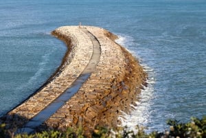 Albufeira: Playa, Casco Antiguo y Falesia Recorrido en Tuk Tuk Eléctrico