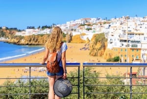Albufeira: Playa, Casco Antiguo y Falesia Recorrido en Tuk Tuk Eléctrico
