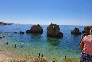 Albufeira: Beaches, Old Town, and Salgados Lagoon Jeep Tour