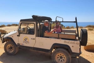 Albufeira: Jeep-tur til strandene, den gamle bydel og Salgados-lagunen
