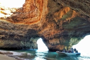 Albufeira: Benagil Cave and Dolphin Sightseeing Boat Cruise