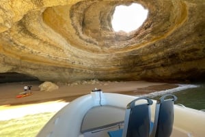 Albufeira: Benagil Cave and Dolphin Sightseeing Boat Cruise