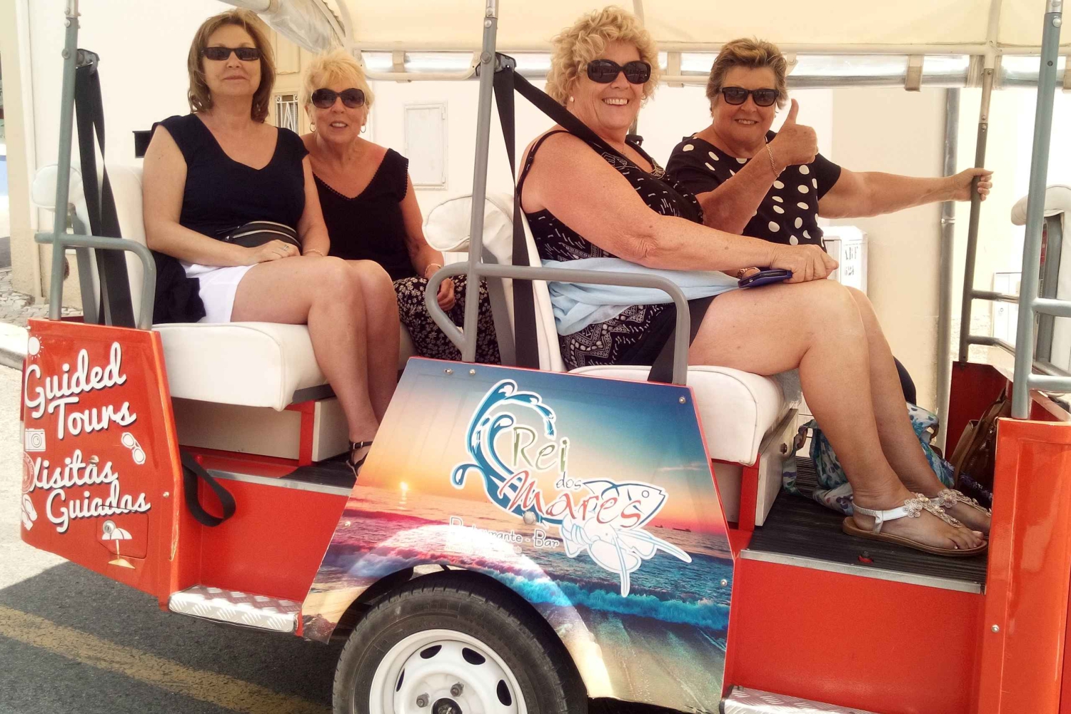 Albufeira: Benagil Caves & Senhora da Rocha Tour by Tuk Tuk