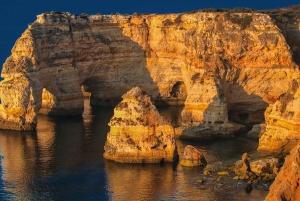 Albufeira: Benagil Caves & Senhora da Rocha Tour by Tuk Tuk