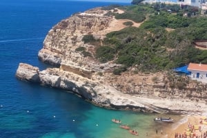 Albufeira: Benagil Caves & Senhora da Rocha Tour by Tuk Tuk