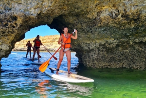 Albufeira: Tour de SUP por cuevas y playas