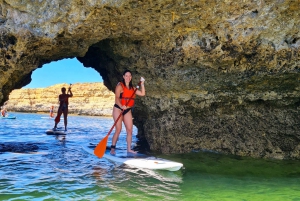 Albufeira: Tour de SUP por cuevas y playas