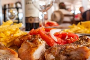 Albufeira-kysttur, vingård og deilig kyllinglunsj