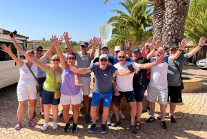 Albufeira-kysttur, vingård og deilig kyllinglunsj