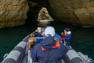 Albufeira: Dolphins, Benagil Caves and Coastline Boat Tour