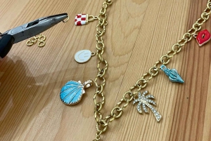 Albufeira: Smyckesworkshop med snacks och drycker