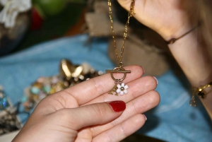 Albufeira: Smyckesworkshop med snacks och drycker