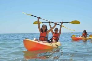 Albufeira: Kayak Tour of Hidden Caves and Secret Beaches