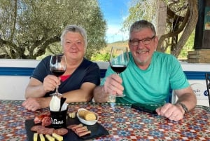 Albufeira, Olhão, Faro: Visita a uma vinha, tempo livre em Silves