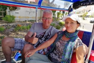 Albufeira: Excursão Turística Privada de Tuk-Tuk com Pickup