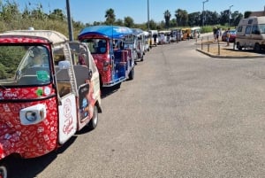 Albufeira: Excursão Turística Privada de Tuk-Tuk com Pickup