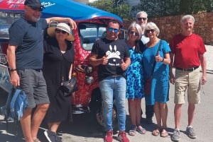 Albufeira: Excursão Turística Privada de Tuk-Tuk com Pickup