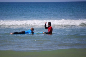 アルブフェイラ：プライア・ダ・ガレでのプライベート・サーフィン・レッスン